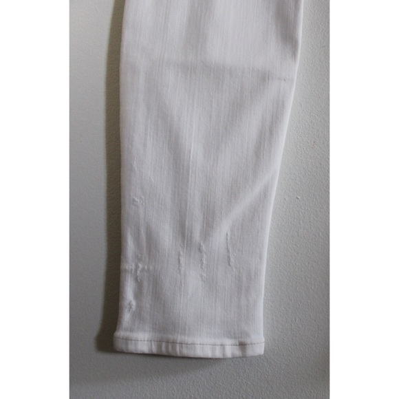 McGuire White Isabeli Mid Rise Lace Up Skinny Jeans 27 4 - Picture 10 of 10